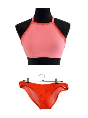 🥝 3 for 35- Surf Style Crisscross Back Aerie Bikini Set